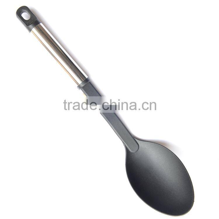 food grade non-stick kitchen appliance spoon with S/S handle