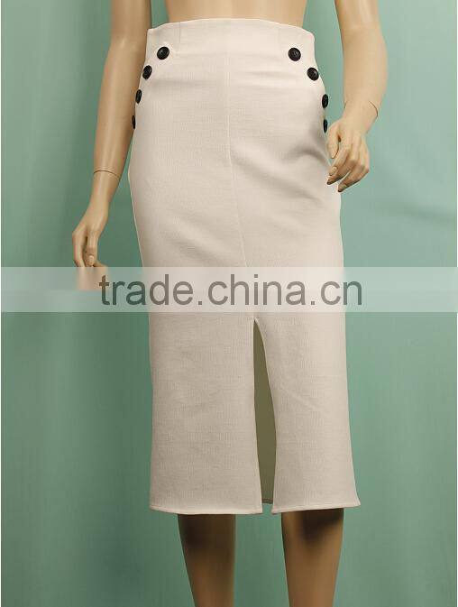 2016 Spring new style formal women bodycon midi skirt