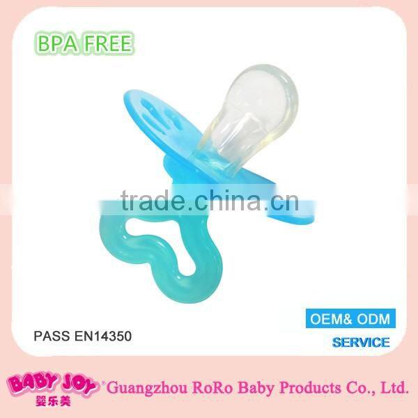 Double color plastic adult baby pacifier clip manufacturing in china