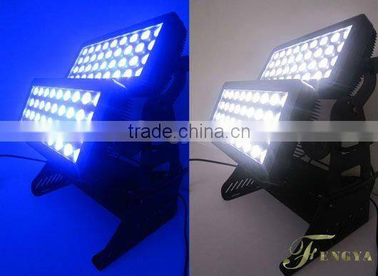 72pcs x10W rgbw led wall washer Ip65