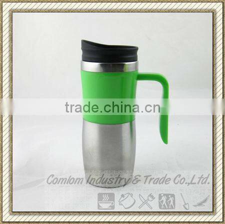 400ml insulated stainless steel travel mug / coffee mug