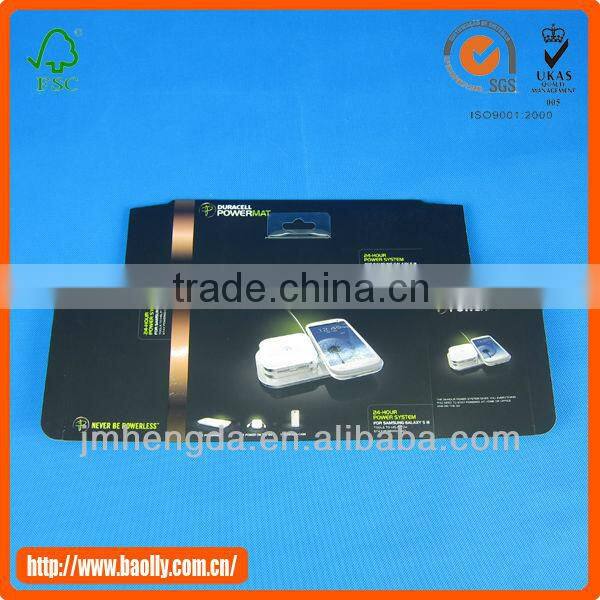New Design Fashion Foldable Gift Package Box With Plastic Hook