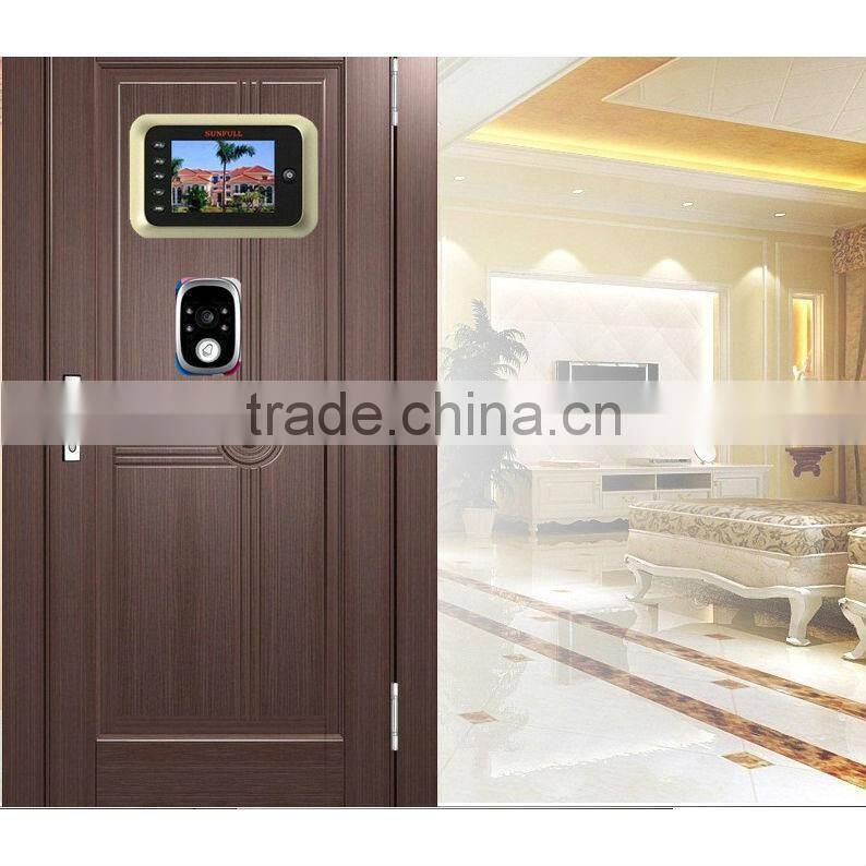 Digital electronic door eye viewer 3.5 inch, Luxury, Clear image&Wide angle, Easy change battery, Digital Door Viewer