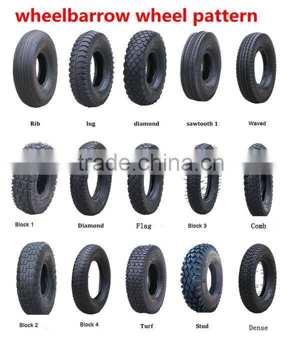 wagon solid PU foam wheel tyres 3.50-4