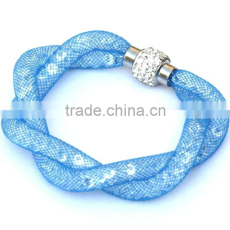Crystal Beads Stardust Bracelet Slake Wrap Double Tour TENDANCE