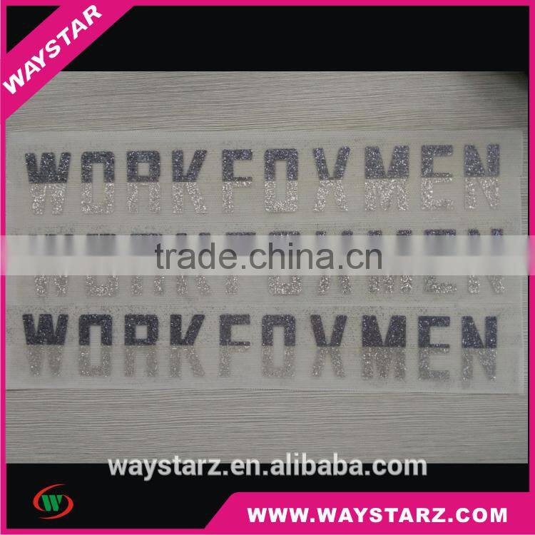 Work Fox Men Wholesale Glitter Heat Transfer Vinyl
