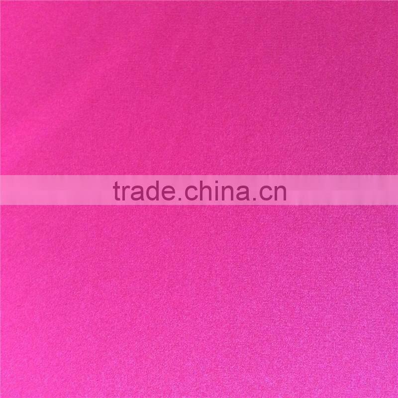 Nylon ultrathin plain weave shiny lycra fabric
