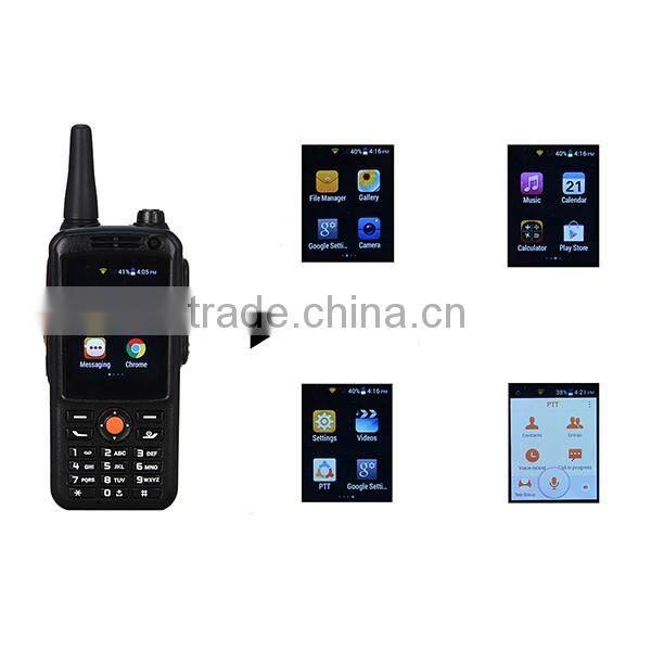 wifi walkie talkie LT-101WIFI dual sim card two way radios receiver internet radio with bluetooth