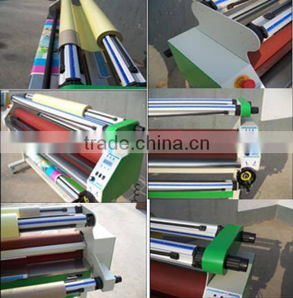 Cold laminatiing machine for indoor material for printing material for banner