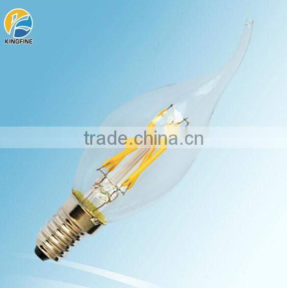 360 degree C35 candle 2w 3w 4W 6w E14 super bright led filament bulb led lighting COB-L3504N