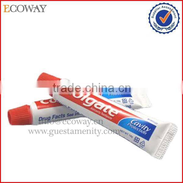OEM Manufacture High Quality Mini Disposable Hotel Toothpaste