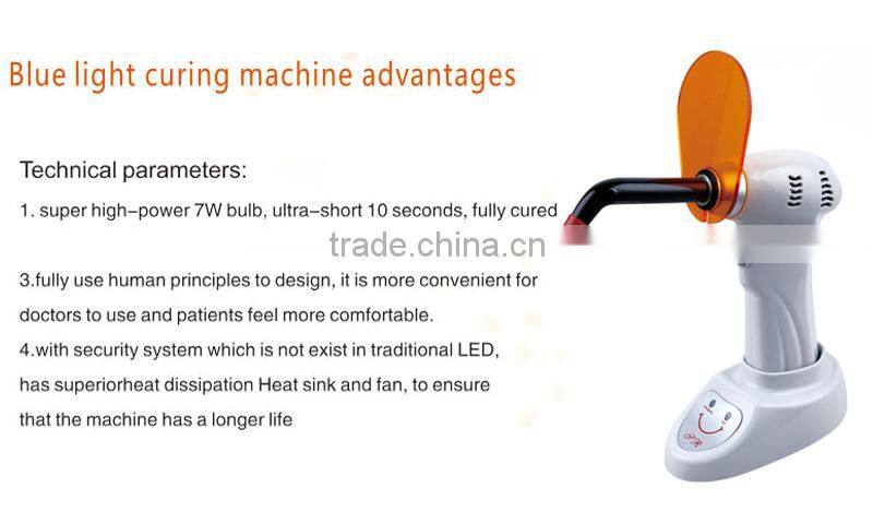 MR-C203 NEW Dental 7W Wireless Cordless LED Curing Light Lamp made in China