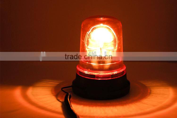 12V 25w Amber Yellow Halogen Bulbs Warning Light Portable Emergency Flashing Light