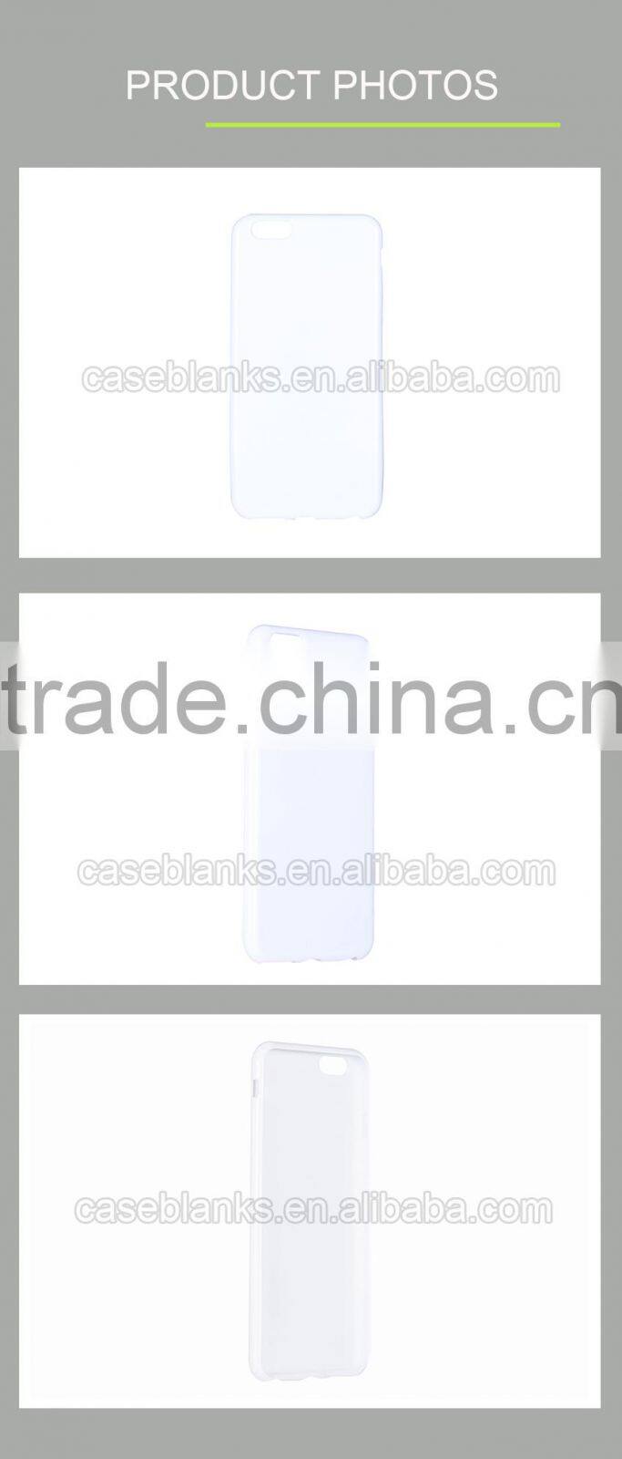 3D sublimation TPU Soft Low temperature Coated phone case for iPhone6s and others