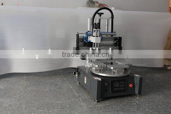 1 color 4 stations rotary screen printing machine