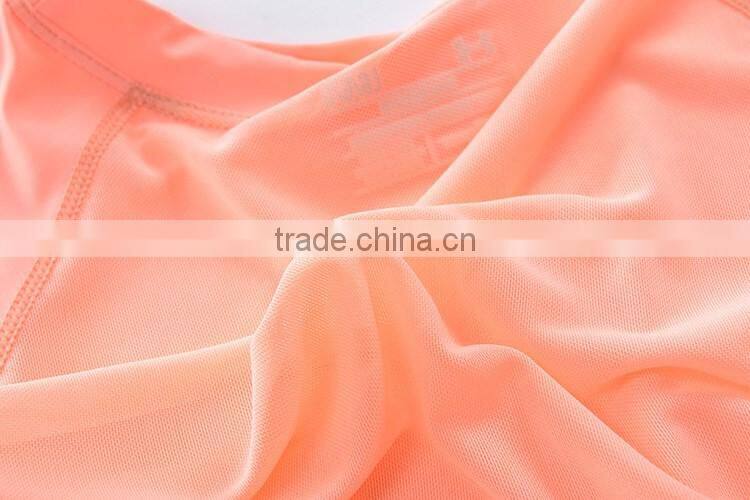Factory Wholesale Bamboo Fiber Running Fitness Sports Dry Fit Breathable Lady Short Sleeve T Shirt