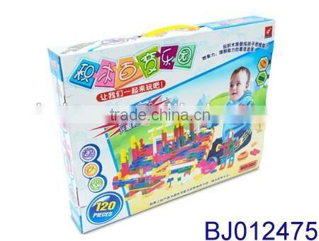 wholesale kids puzzle game magic construction toy block toy