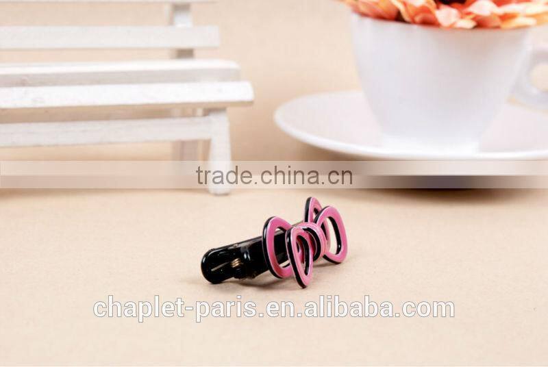 cute bowknot hairpin for girls