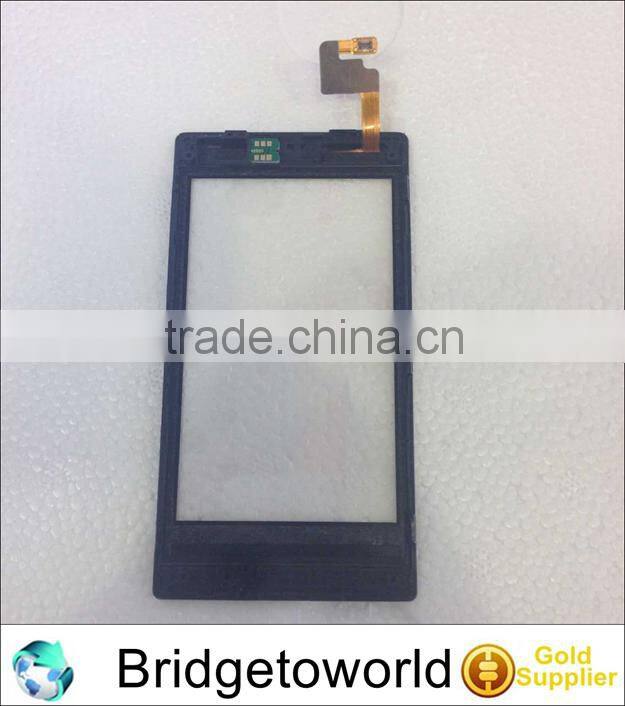 Touch For Nokia Lumia 520 Touch Digitizer Panel glass with frame for Ebay Seller