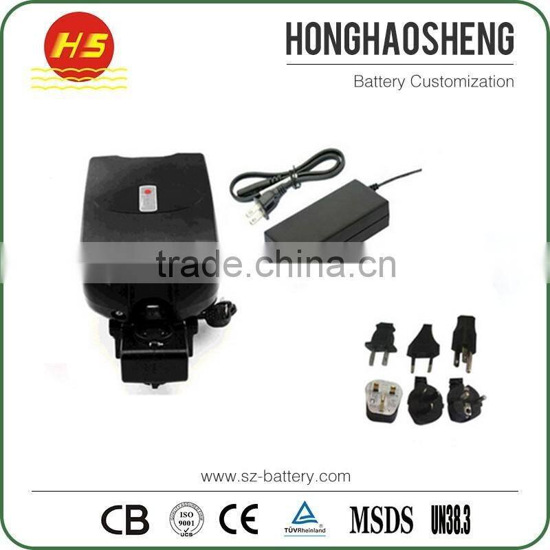 Rechargeable Lithium Battery 48v 20Ah Li-Ion E-Bike Battery Pack 48 Volt 1000w with F rog Case