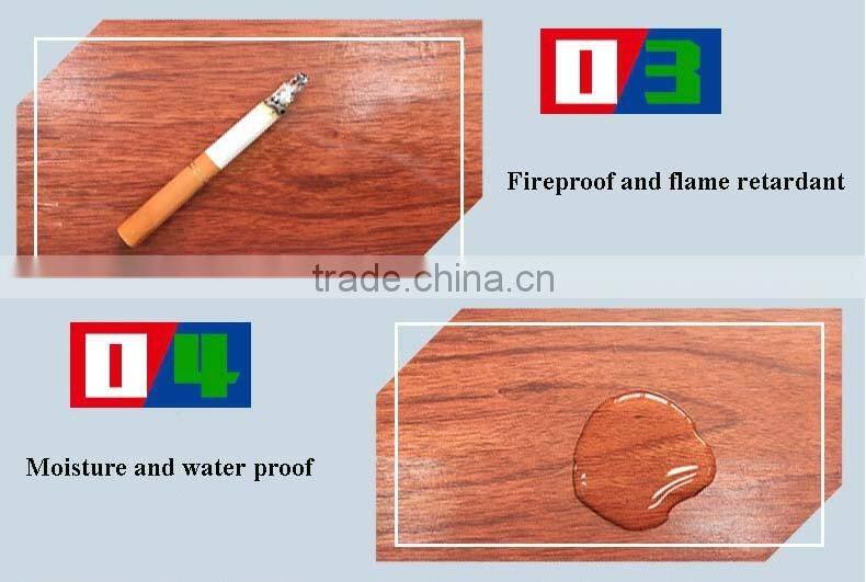 Waterproof Self Adhesive Plastic PVC vinyl flooring plank