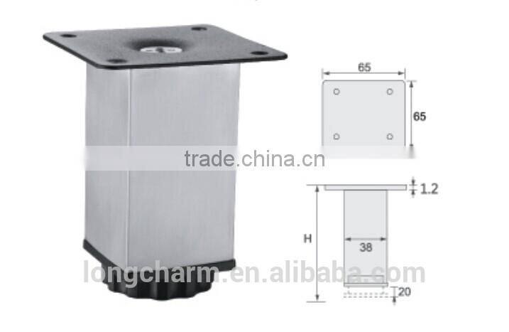 metal cabinet legs hardware feet for cabinet chrome sofa feet from Guangzhou Hardware