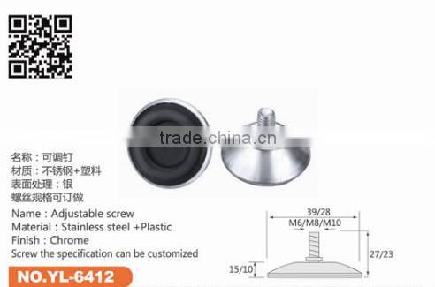 M6/M8/M10 stainless steel adjustable cabinet feet