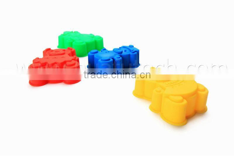 animal bakeware silicone cake mold set