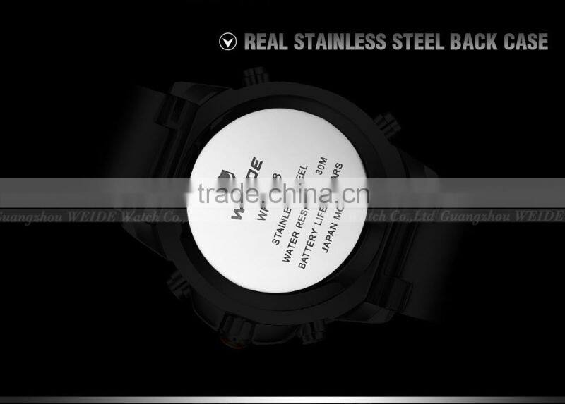 WEIDE Silver watch for men Wholesle Sport Watch men WH3408-2