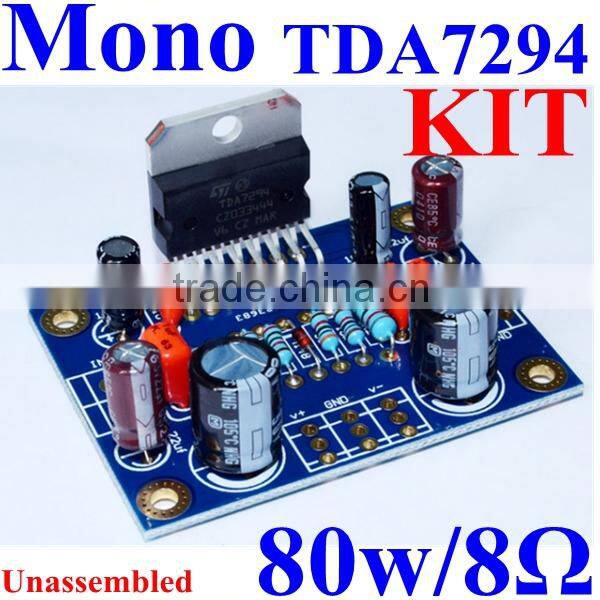 TDA7294 Mono Single Channel Audio Power Amplifier Module Unassembled Board Kit Version DIY Hifi DC35V
