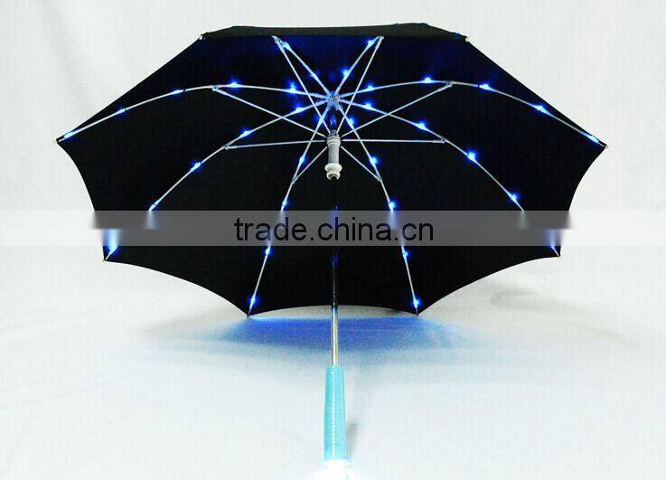 promotional fashion night lighting umbrella