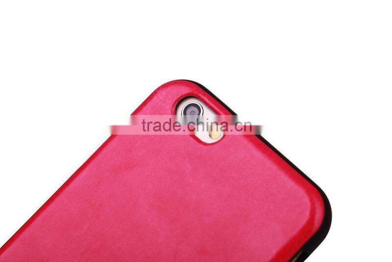 Classical Crazy Horse Soft TPU Back Cover Case For Apple iPhone 6 6s