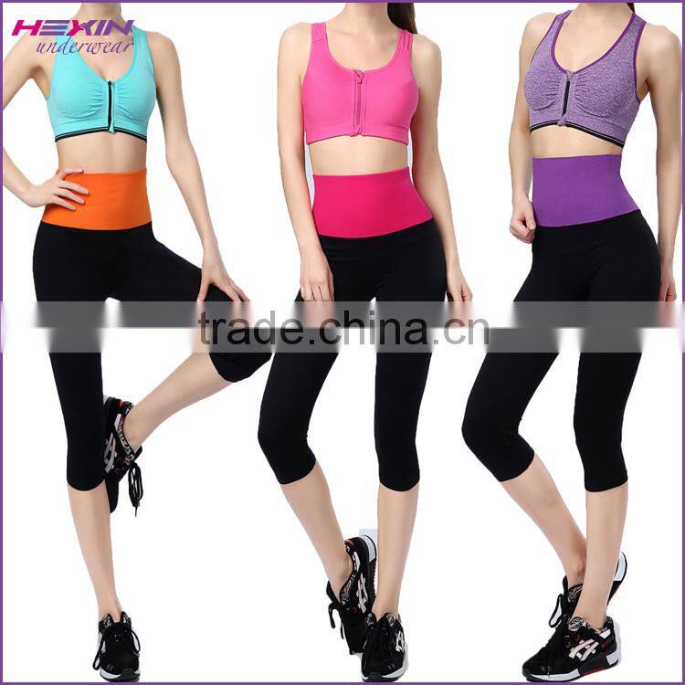 Free sample fabric seamless legging suit for women