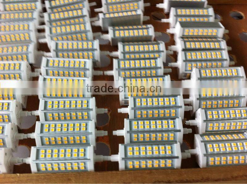 Zhejiang factory best price and high quality CRI>80 85-265v ac 5-15W snd led r7s led lamp with CE&ROHS and 2years warranty