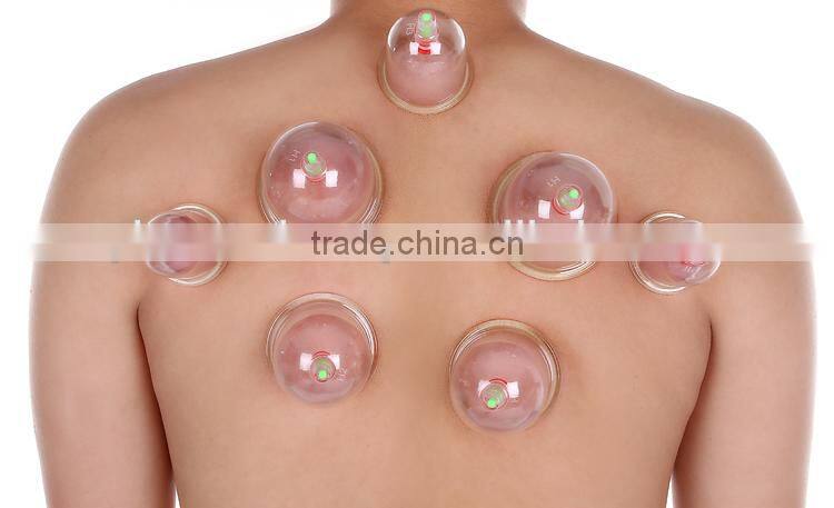 Family Use 6 Cups English language Cupping Ser