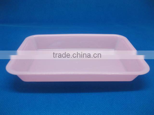 Square plastic serving tray
