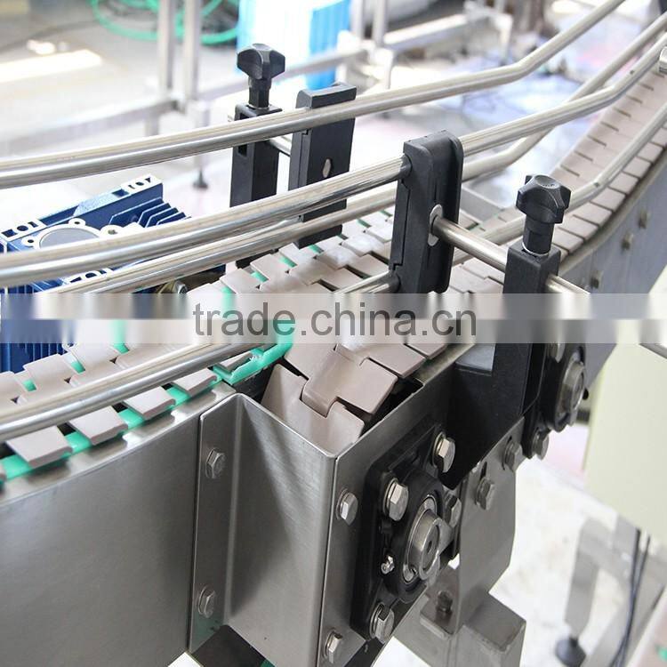 Beverage manufacture plastic chain conveyor production line