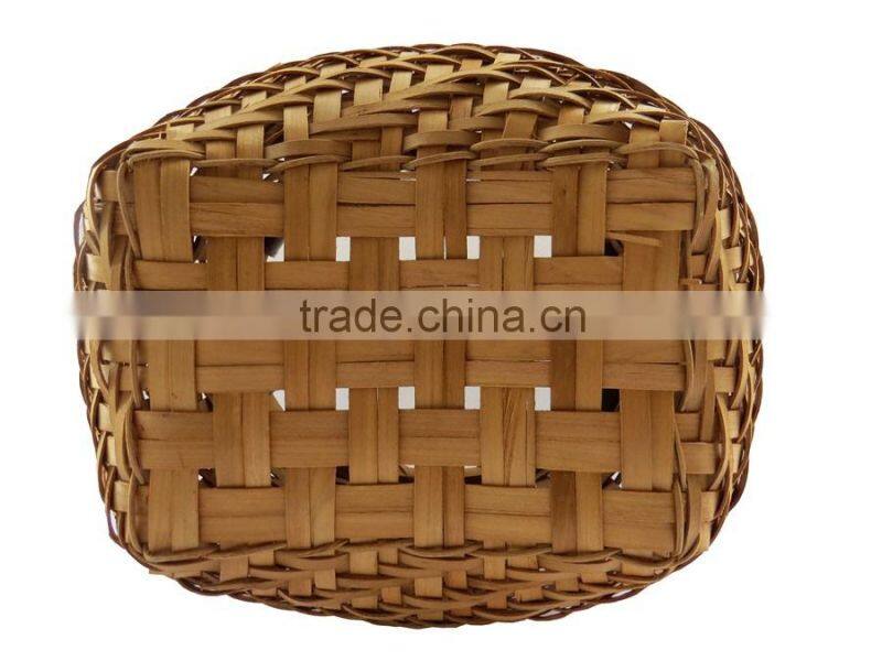 A set of special wood household essential basket