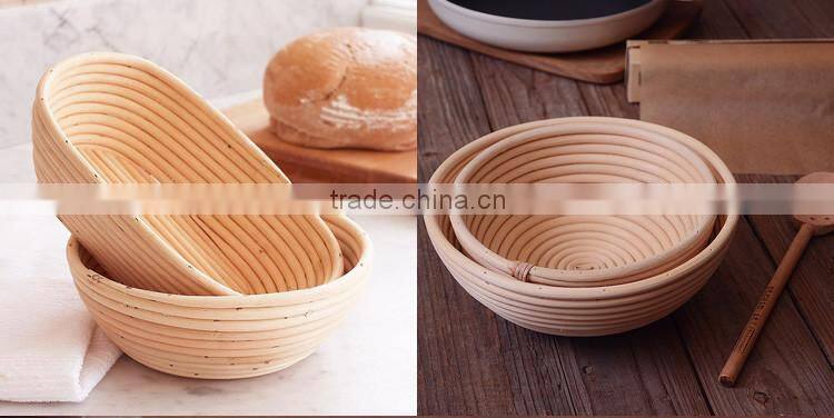 Oval shape rattan proofing banneton basket