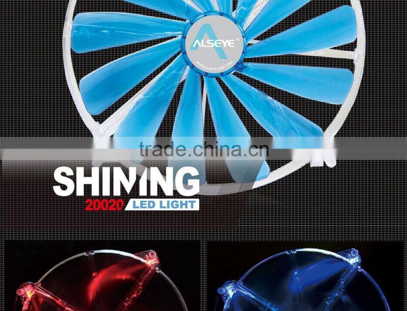 Alseye SHINING-20020 220v computer electric cpu case fan