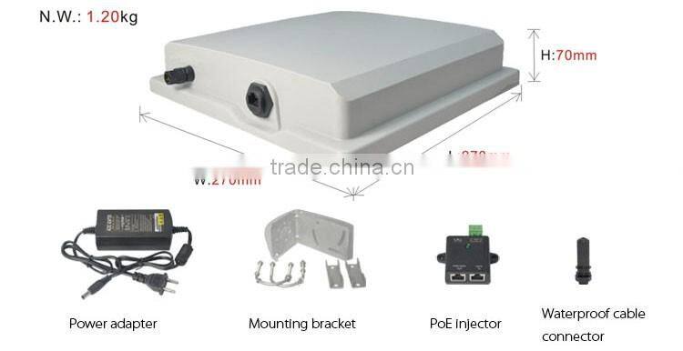 7km 5GHz Outdoor Audio Video Transmitter and Receiver CPE