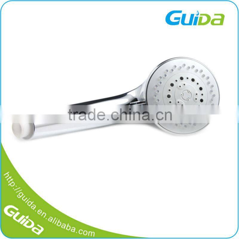 Multi Function Hotel High Pressure Metal Chrome High Power Handheld With Shut Off Luxury Jet Large Long Metal Shower Heads