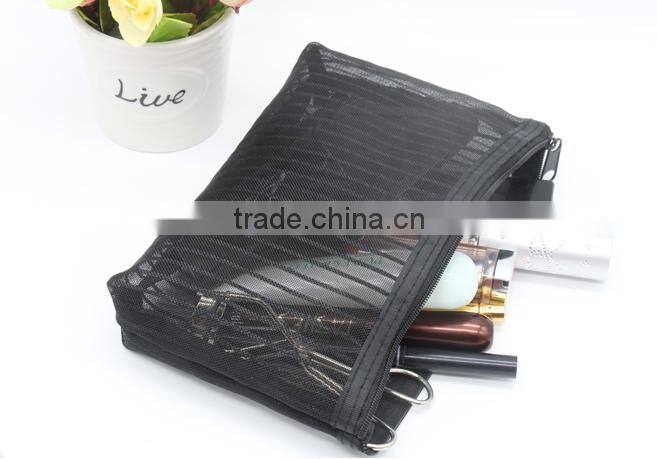 Hot selling 2016 new style Mesh hanging travel toiletry bag