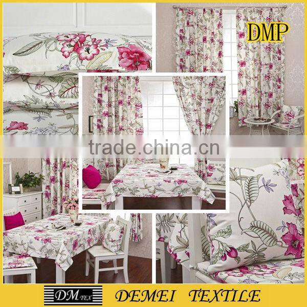 woven pretty fashion small flower print fabric