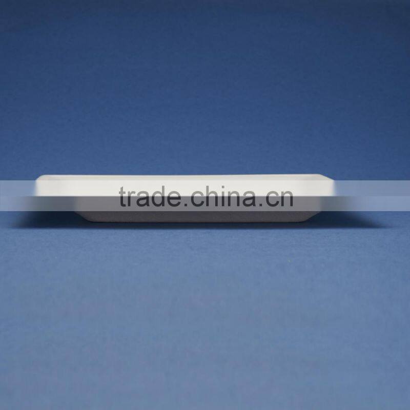 T028 10 inches disposable flate square sugar cane paper plate