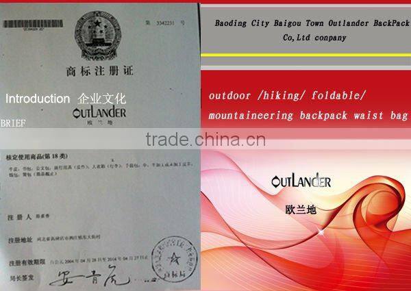 nylon waist money belt bag