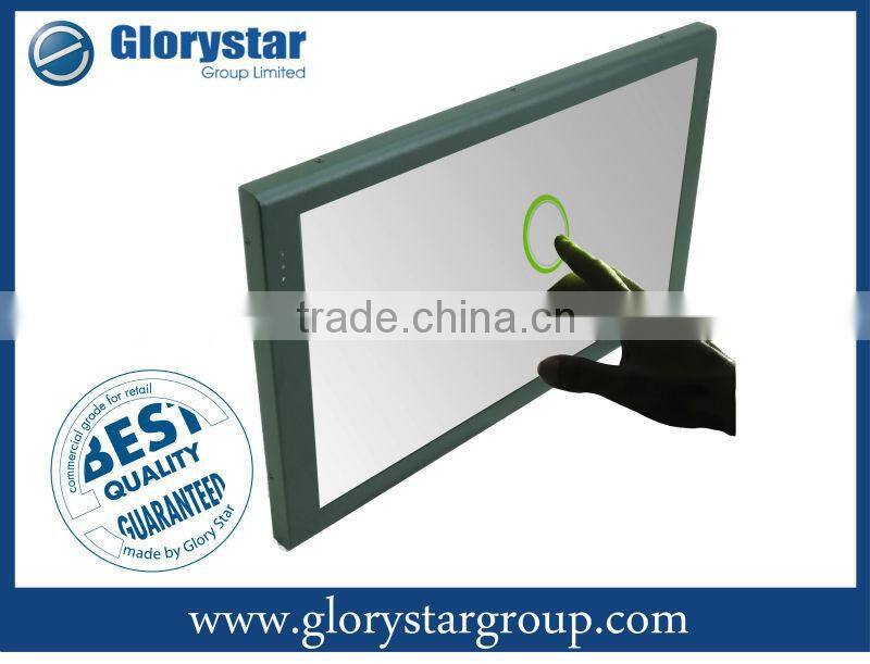 18.5" inch touch screen advertising displayer interactive lcd screen