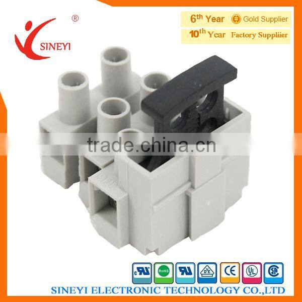 540 Yuyao Sineyi nickel plated Wire protector spigot electric installation terminals board terminal block connector
