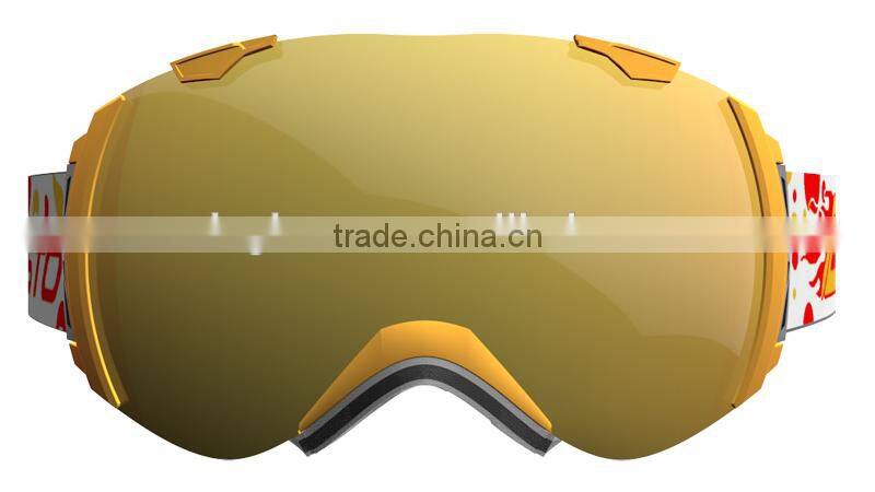 2015 Anti-Fog Snowboard Snow Ski goggle