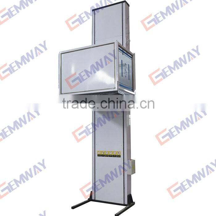 CE/ISO9001 certificated home vertical handicap wheelchair lifts for sale